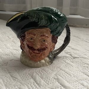 Royal Doulton Vintage Cavalier decorative Mug with Green Hat